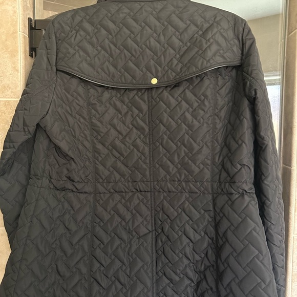 Cole Haan black jacket with gold embellishments. Like new. - Picture 4 of 5